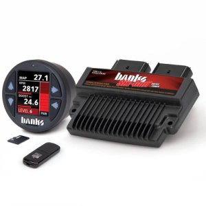 Ford F-450 Diesel Tuner - Banks Power - Six-Gun with iDash-1.8 DataMonster - `08-`10